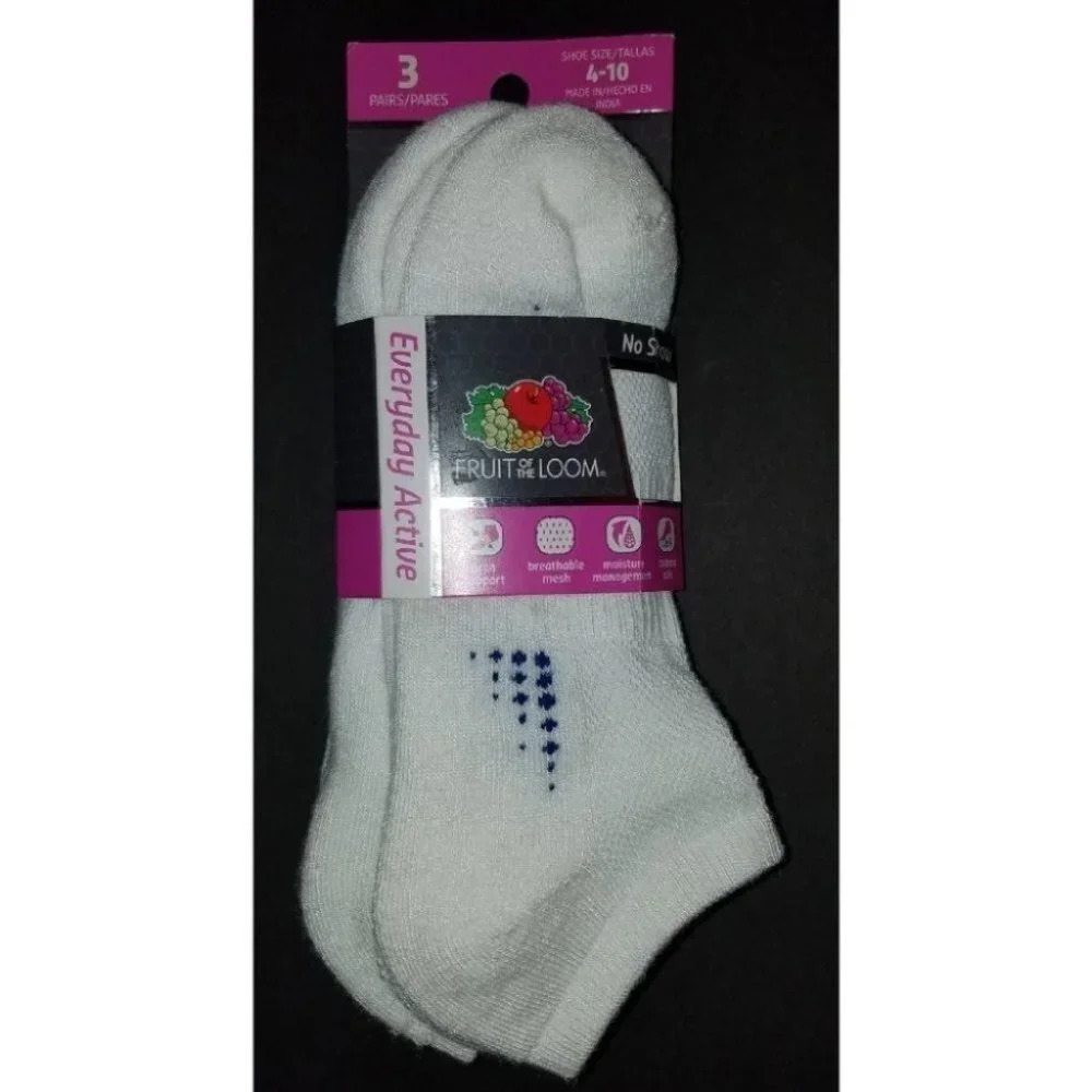 Fruit Of The Loom Womens 3 Pack Everyday Active
